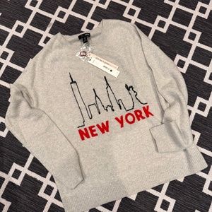 Aqua Cashmere New York NWT sweater